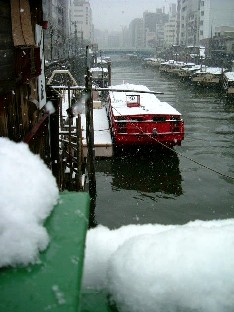 東京に降り積もる雪
